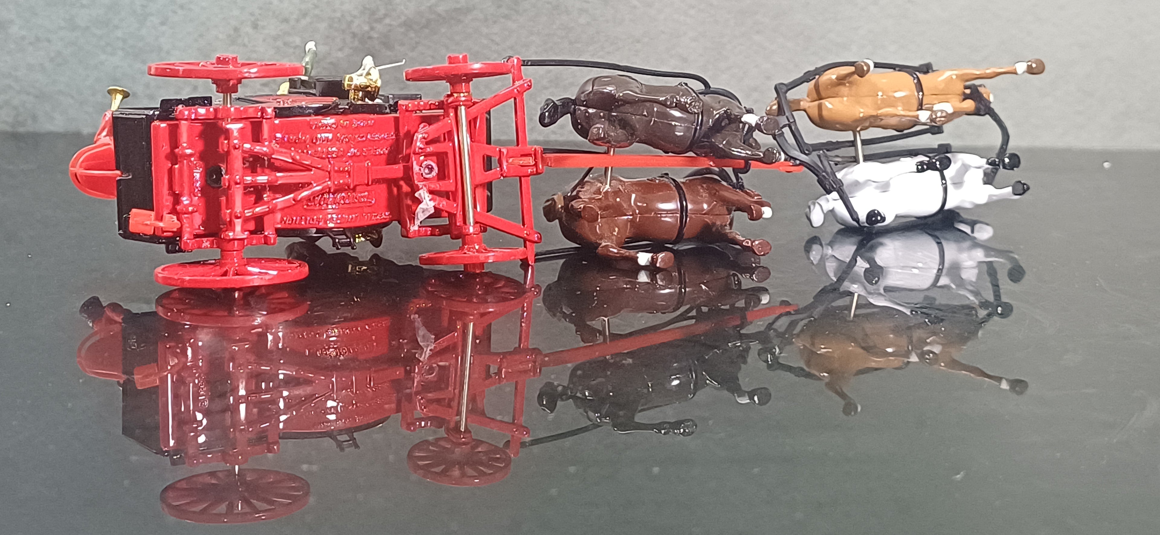 Matchbox horse cart